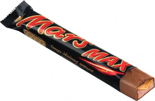 MARS MAX шоколадный батончик 81г "М"