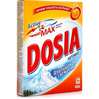 Стиральный порошок DOSIA Альпийская свежесть 400 гр. "М"