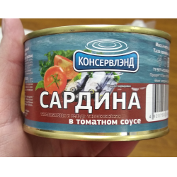 Сардина Атлантическая в томатном соусе 240г"М"