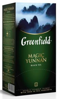 Чай черный Greenfield Magic Yunnan 25 пакетиков, "М"