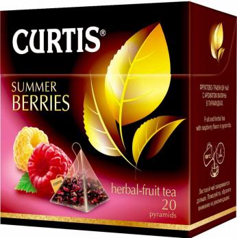 Curtis summer berrie чай фруктово/травяной 20пак 34г "М"