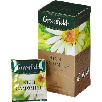 Greenfield чай травяной rich camomile 25пак 38г "М"