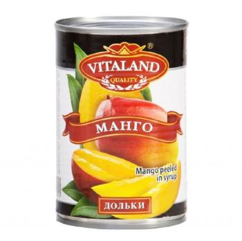 VITTALAND манго в сиропе 415мл "СМ"