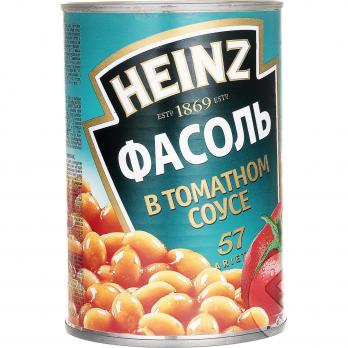 Heinz фасоль белая в томатном соусе 415г "СМ"