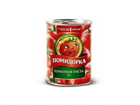 Помидорка томатная паста 380г "СМ"