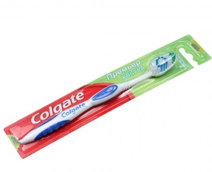 Colgate зубная щетка премьер ультра средней жёсткости 1шт "СМ"