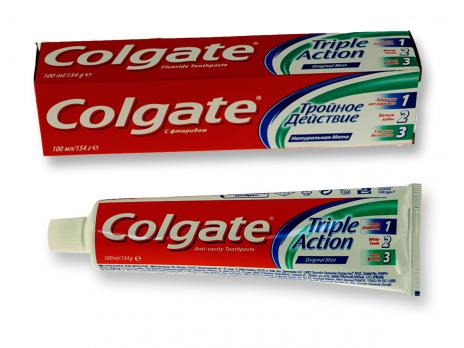 Colgate зубная паста тройное действие 50мл "СМ"