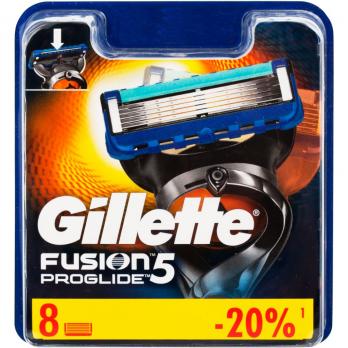 Gillette fusion proglide кассеты для станка 8шт "СМ"