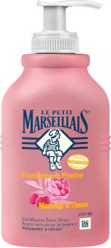 Le petit Marseiliais жидкое мыло малина и пион 300мл "СМ"