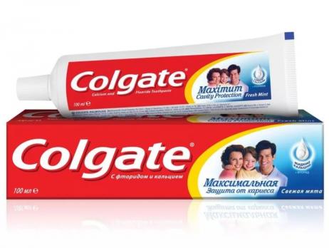 Colgate зубная паста максимальная защита от кариеса свежая мята 100мл "СМ"