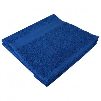 Полотенце махровое 70*130 синее (стиль сервис)
