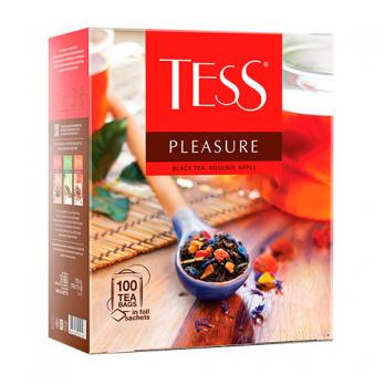 TESS чай черный гранулированный 100 пакетиков 200г "СМ"