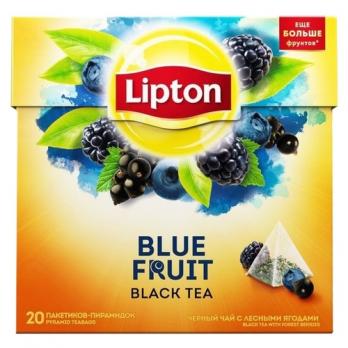 Липтон blue fruit чай 20пак. 36г "СМ"