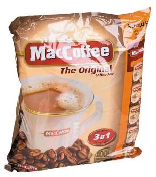 MacCoffee растворимый кофе 3в1 500г "СМ"