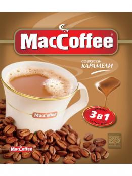 MacCoffee кофе с ароматом карамели 25пак 500г "СМ"