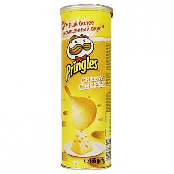 Pringles чипсы картофельные сыр 165г "СМ"