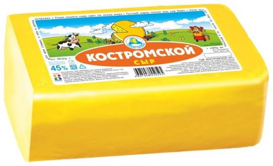 Сыр костромской (Кезский СЗ) 1кг "СМ"